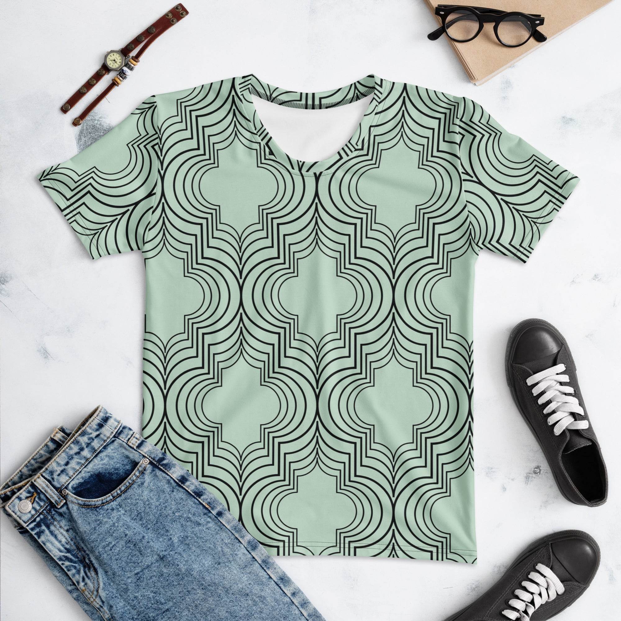 Crew Neck T-shirt - STYLISHOUR