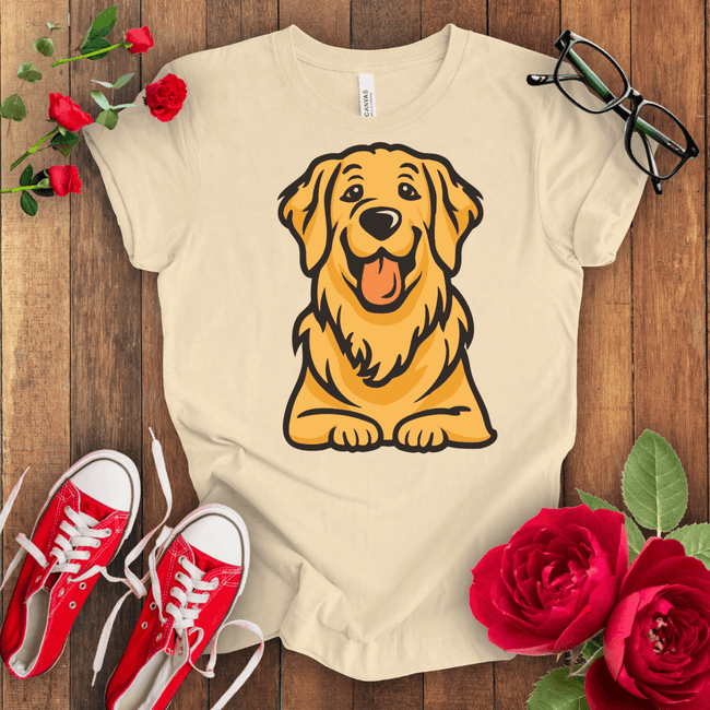 Pawsome Golden Buddy T-shirt - STYLISHOUR