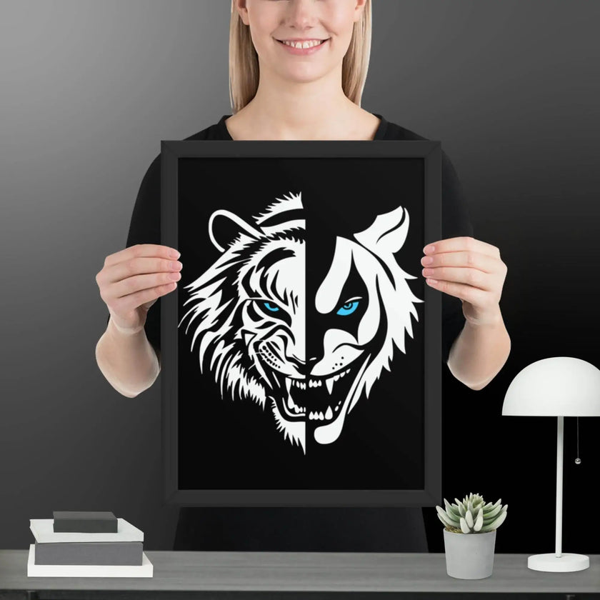 Laugh of the Wild Framed poster - STYLISHOUR