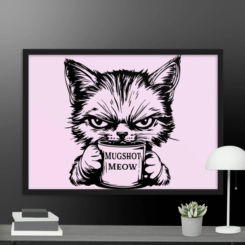 Sip of Coffee Framed matte paper poster - STYLISHOUR