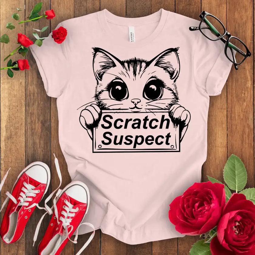 Scratch Suspect Kitten T-shirt - STYLISHOUR