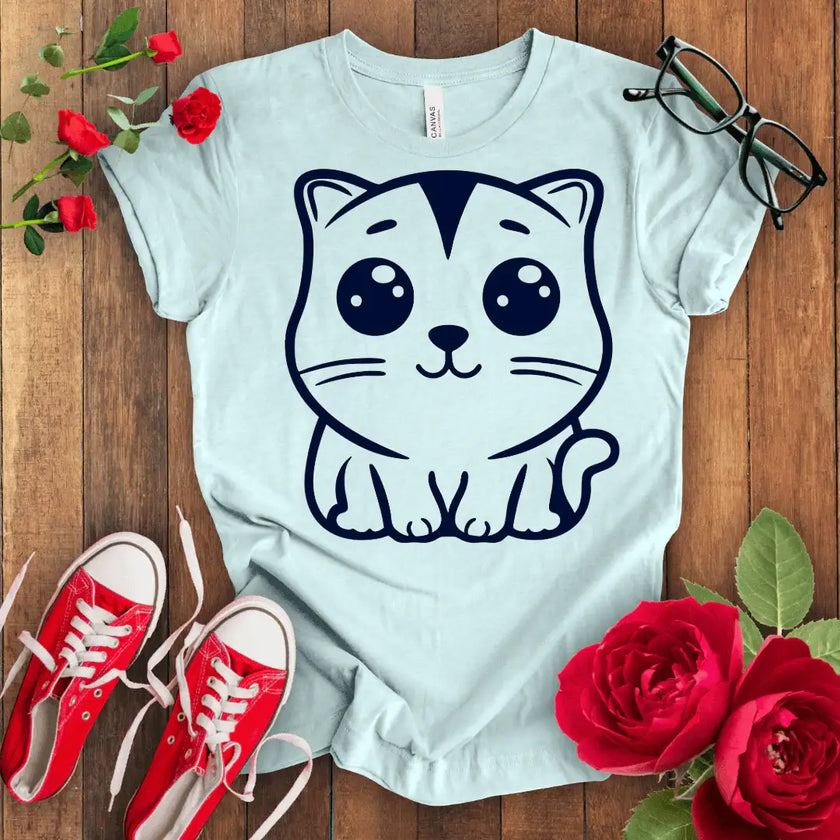 Royal Purr Empress Kitty T-shirt - STYLISHOUR