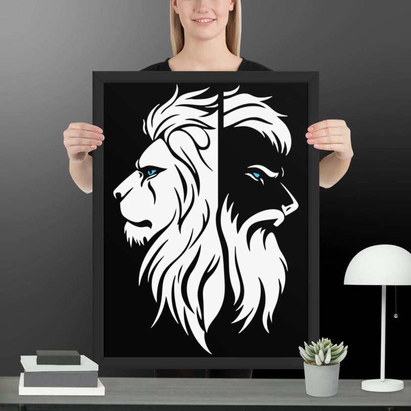 King of Chaos Framed poster - STYLISHOUR