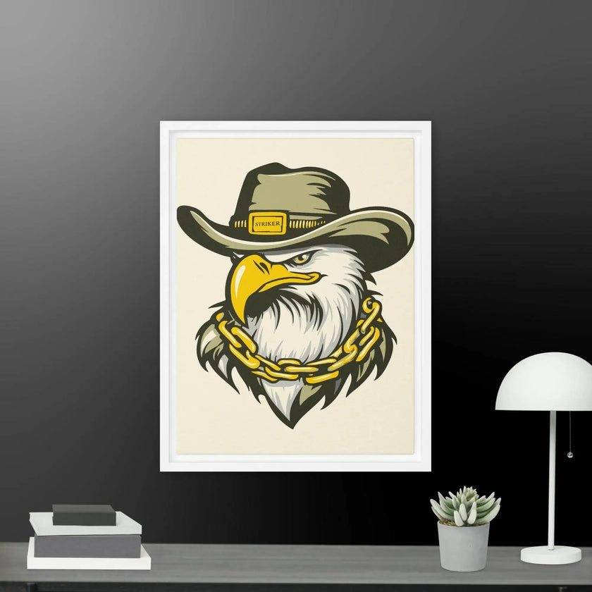Boss Eagle Framed canvas - STYLISHOUR