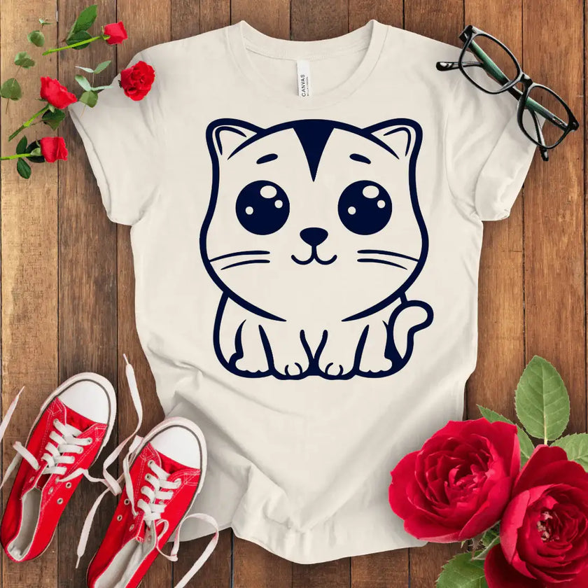 Royal Purr Empress Kitty T-shirt - STYLISHOUR