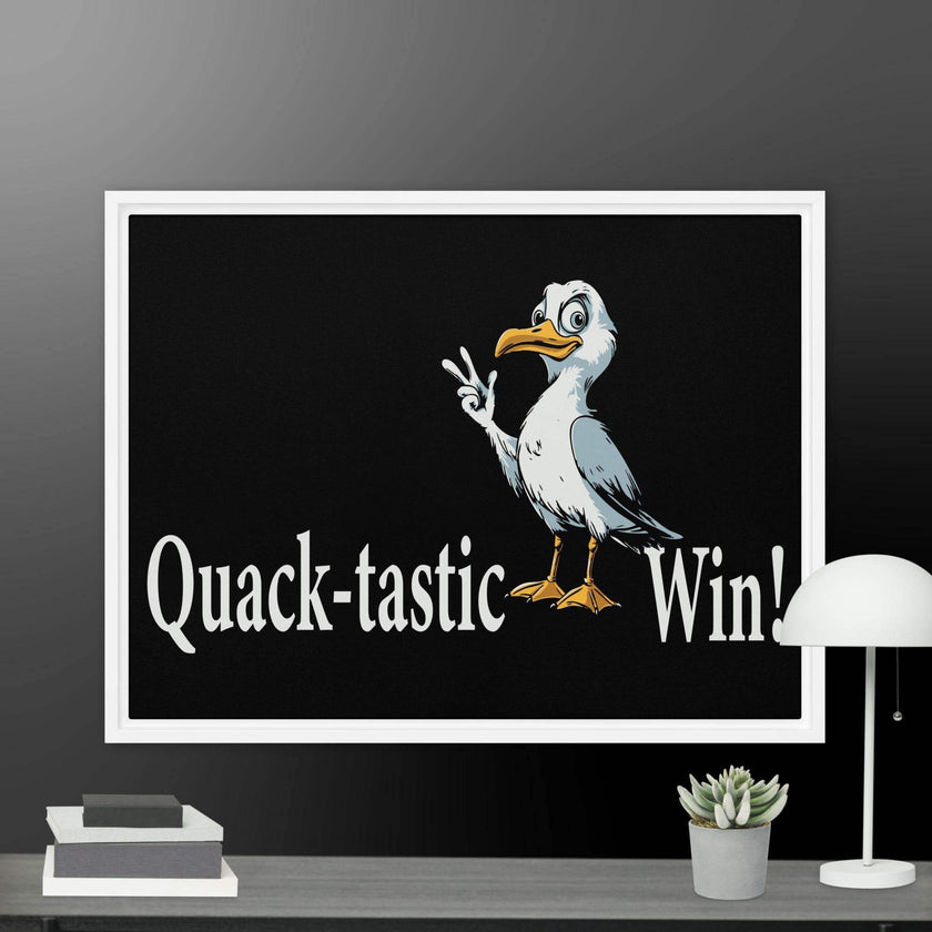 Fantastic Win Framed canvas - STYLISHOUR