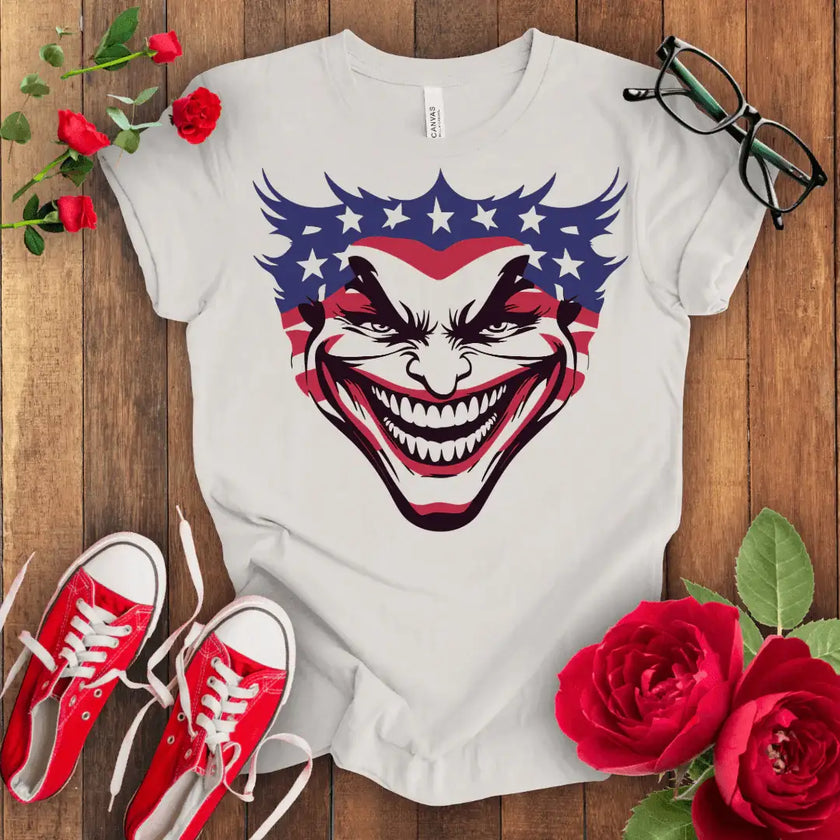 Joker Crazy Laugh Premium T-shirt - STYLISHOUR