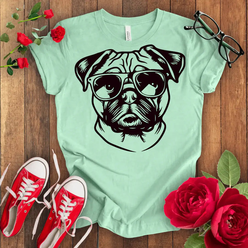 Cute Pup T-shirt: Adventure Ready! - STYLISHOUR