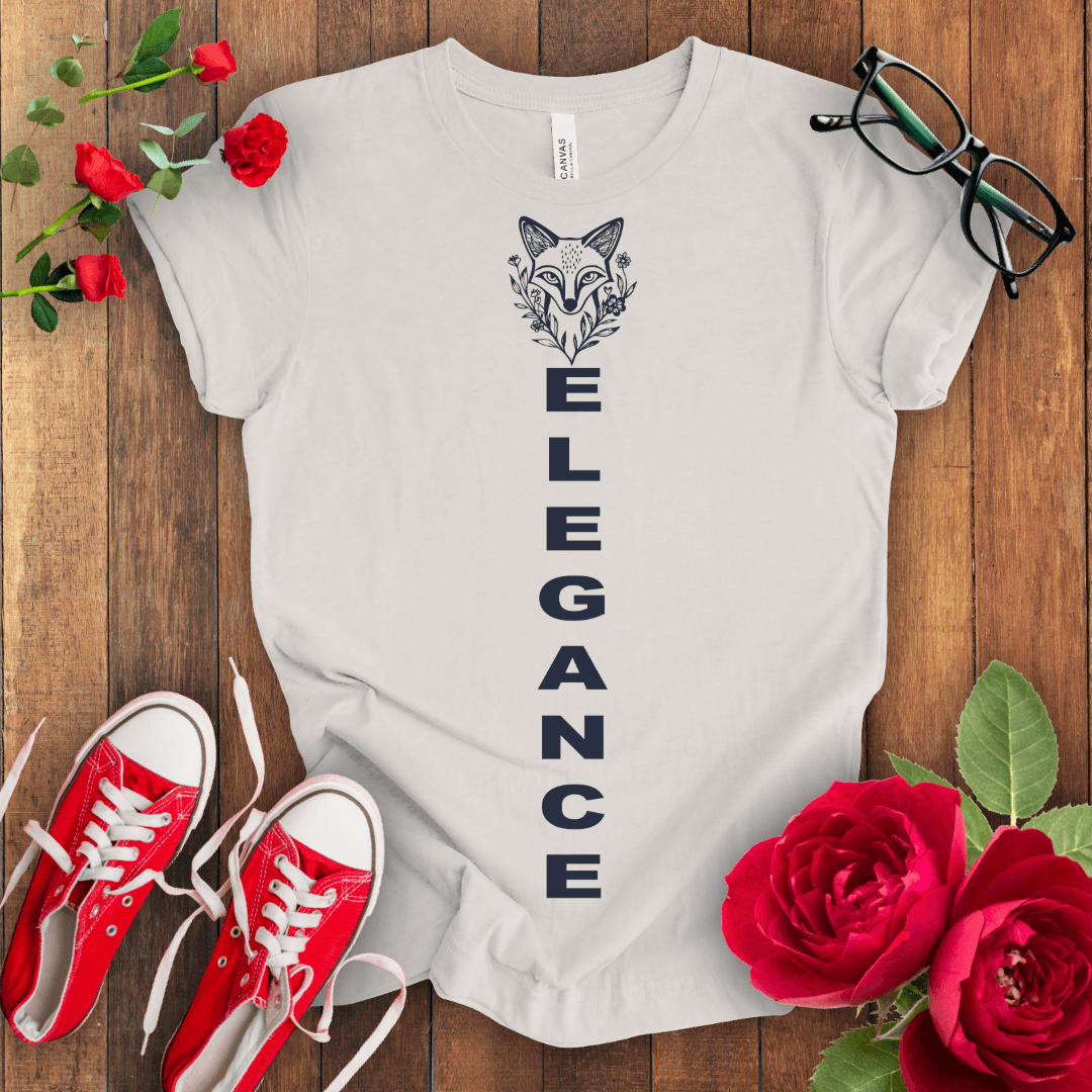 Elegance Fox T-shirt - STYLISHOUR