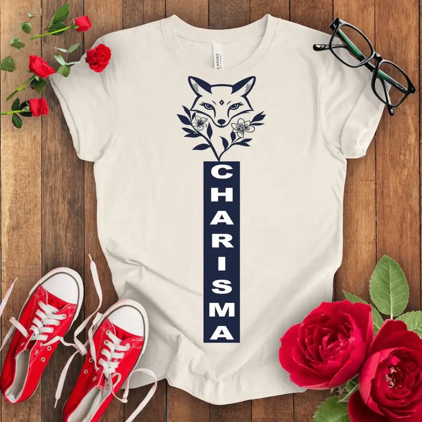 Fox Print Tee - Wild & Fun Graphic Shirt - STYLISHOUR