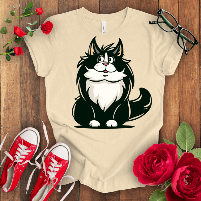 Cute Meow Vibes T-shirt - STYLISHOUR