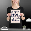 Meow Magic Framed matte paper poster - STYLISHOUR