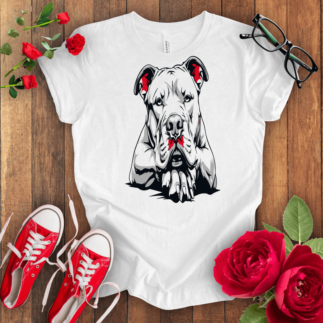 Fluffy Tail Wag Dog T-shirt - STYLISHOUR