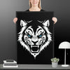 Fearless Roaring Tiger Wall Art Framed poster - STYLISHOUR