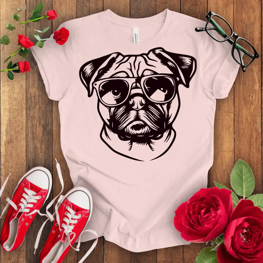 Cute Pup T-shirt: Adventure Ready! - STYLISHOUR