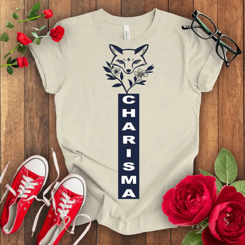 Fox Print Tee - Wild & Fun Graphic Shirt - STYLISHOUR