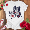 Fluttering Garden Magic Butterfly T-shirt - STYLISHOUR