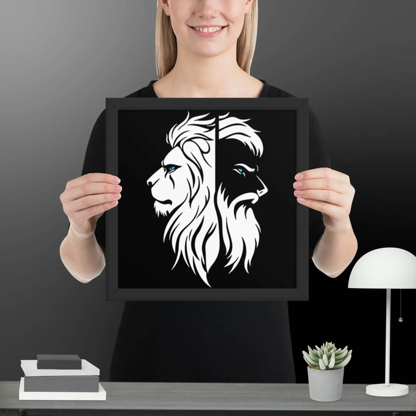 King of Chaos Framed poster - STYLISHOUR