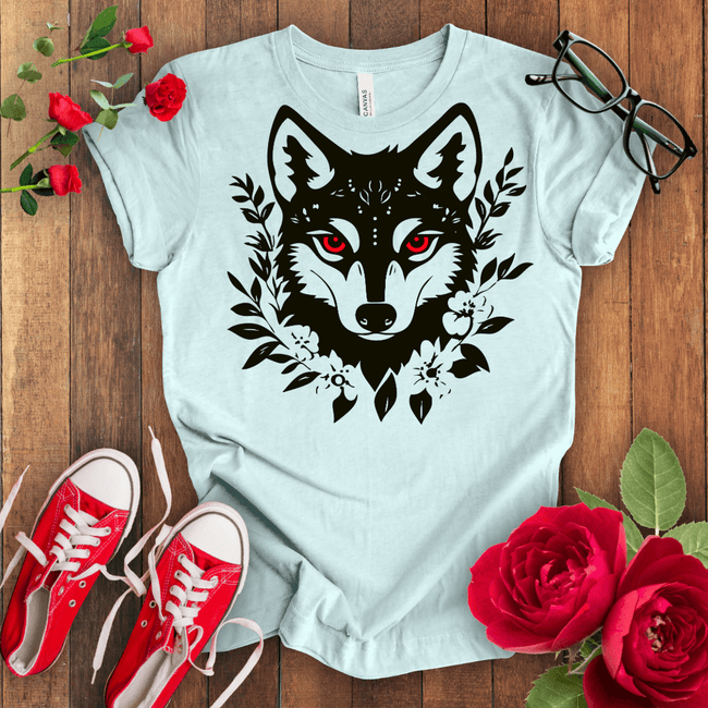 Red Eye Wolf T-shirt - STYLISHOUR