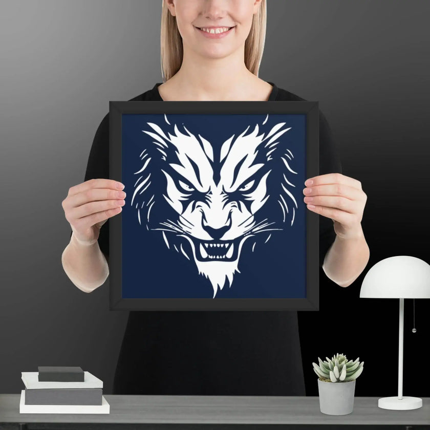 Roaring Madness Framed poster - STYLISHOUR