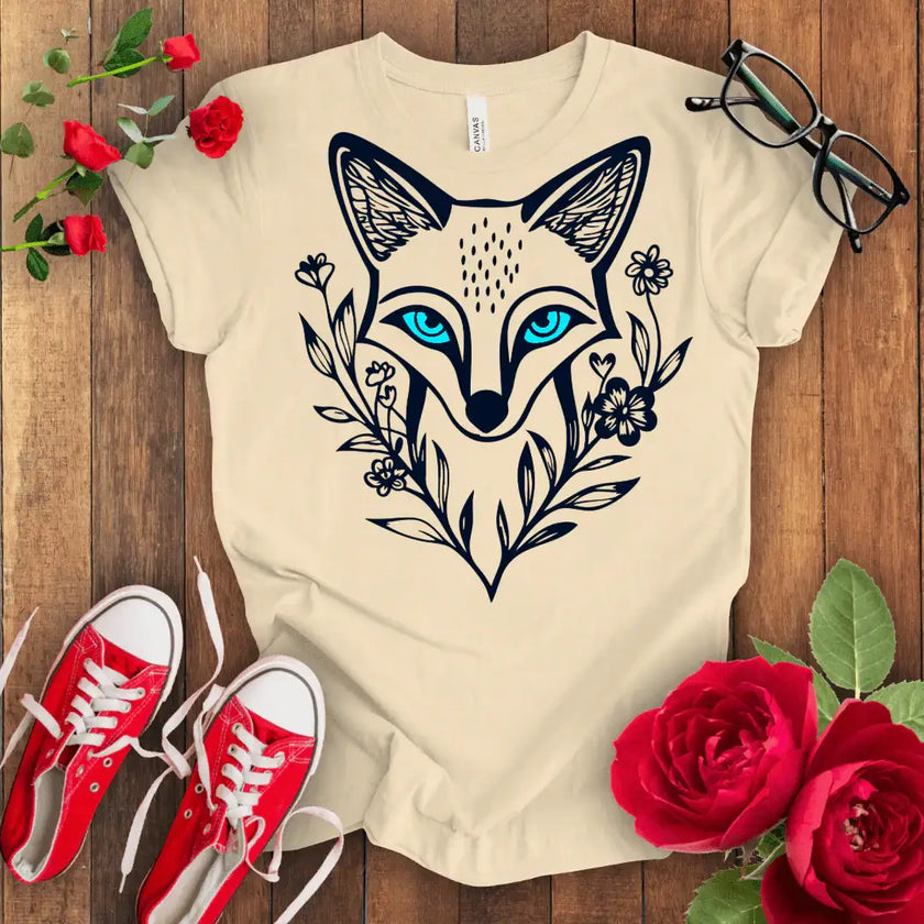 Fox T-shirt: Adorable and Cute Design - STYLISHOUR