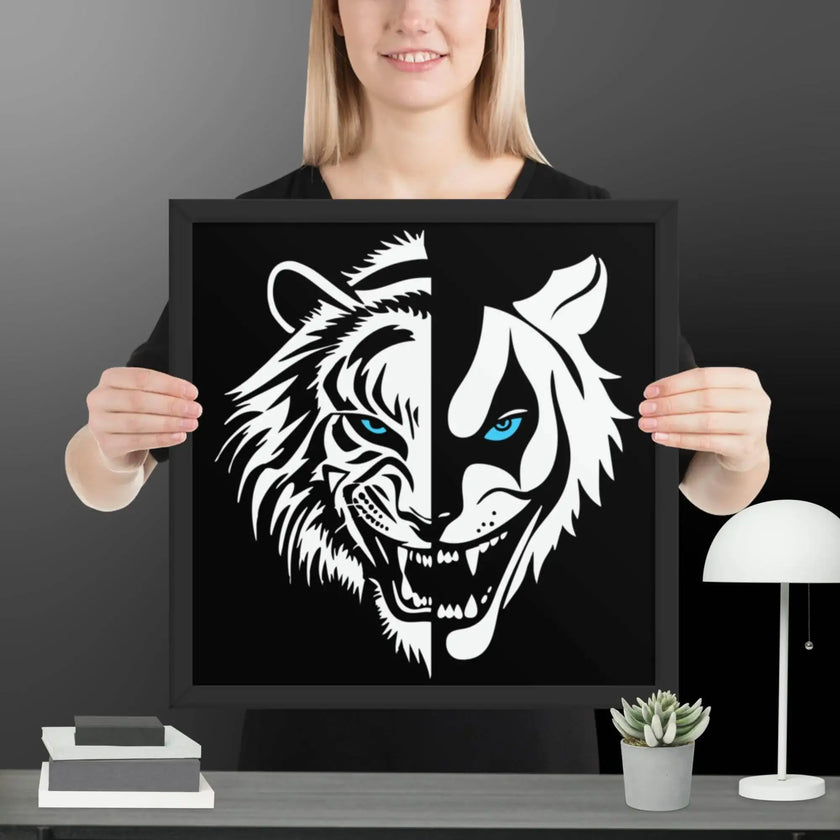 Laugh of the Wild Framed poster - STYLISHOUR