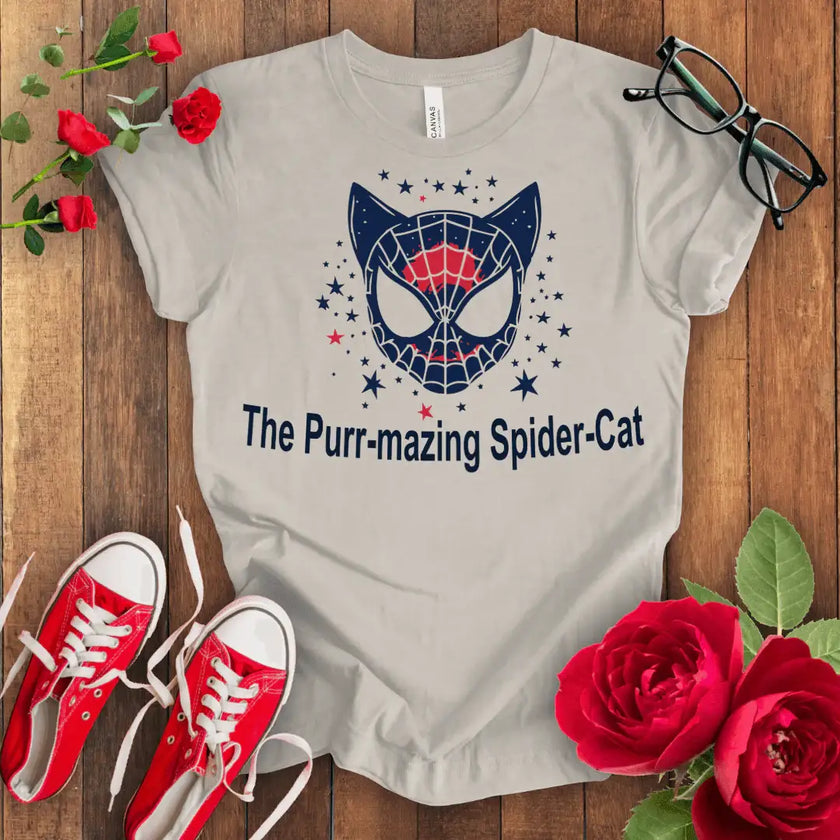 Amazing Spider Cat T-shirt - STYLISHOUR