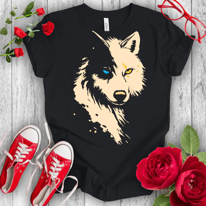 Shadow Wolf Tee - Embrace the Call - STYLISHOUR