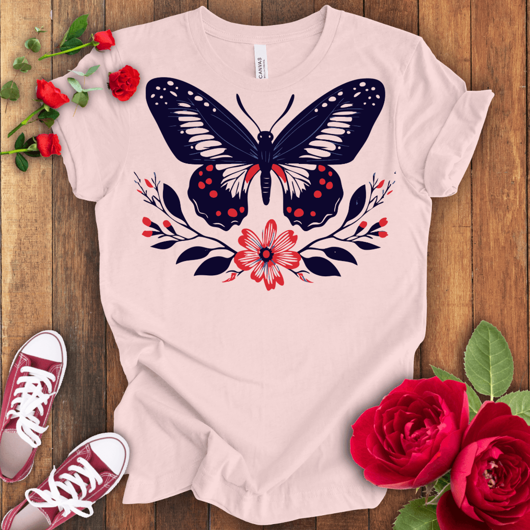 Dance of Wings Butterfly T-shirt - STYLISHOUR