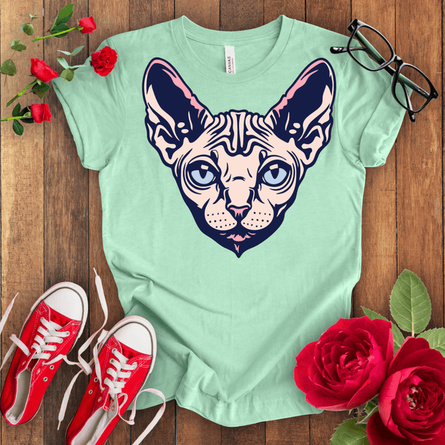 Suspicious Cute Cat T-shirt - STYLISHOUR