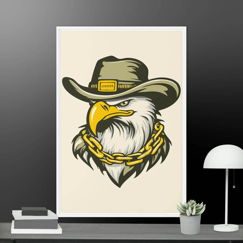 Boss Eagle Framed canvas - STYLISHOUR