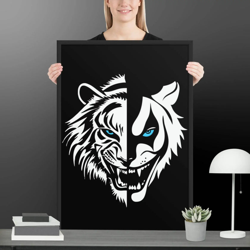 Laugh of the Wild Framed poster - STYLISHOUR