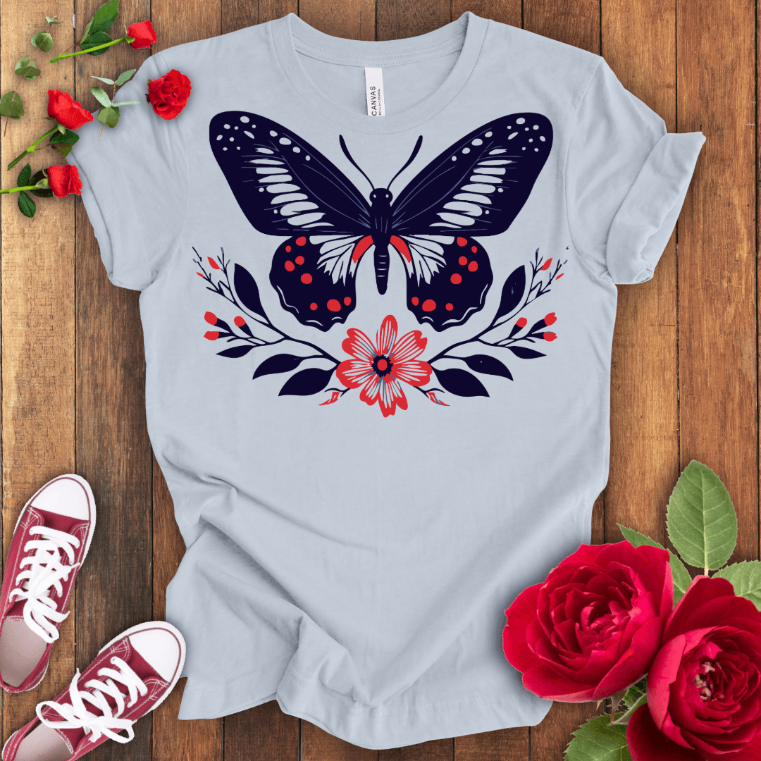 Dance of Wings Butterfly T-shirt - STYLISHOUR