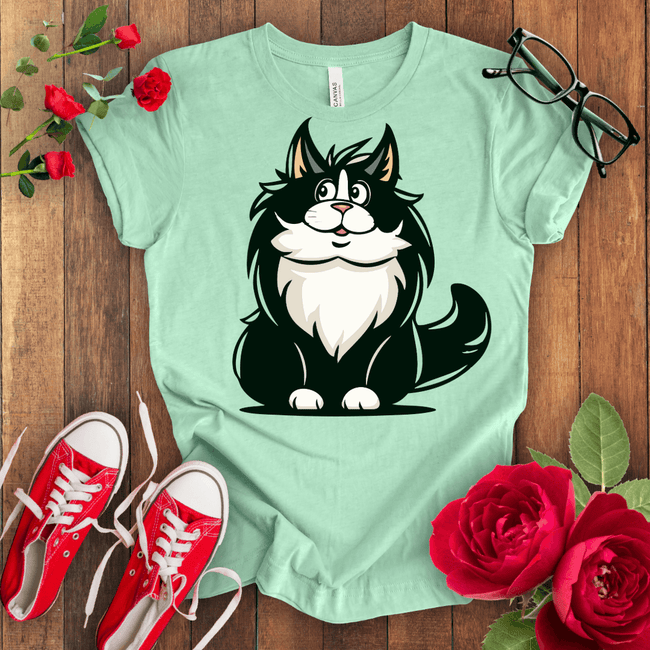 Cute Meow Vibes T-shirt - STYLISHOUR