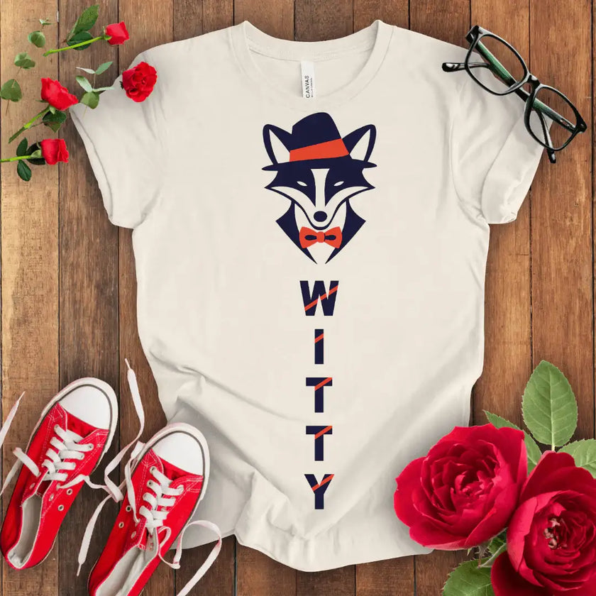 Witty Fox Tee - Adorable and Fun - STYLISHOUR