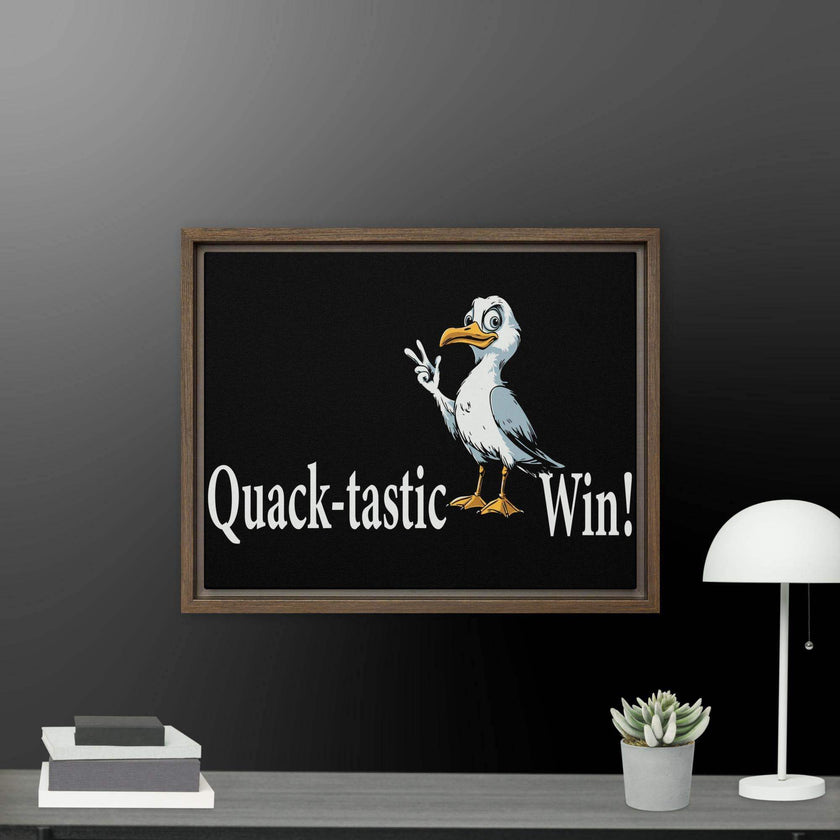 Fantastic Win Framed canvas - STYLISHOUR