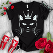 Purrfect Queen Kitty T-shirt - STYLISHOUR