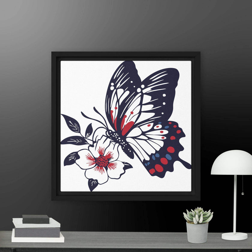 Adorable Butterfly Framed canvas - STYLISHOUR