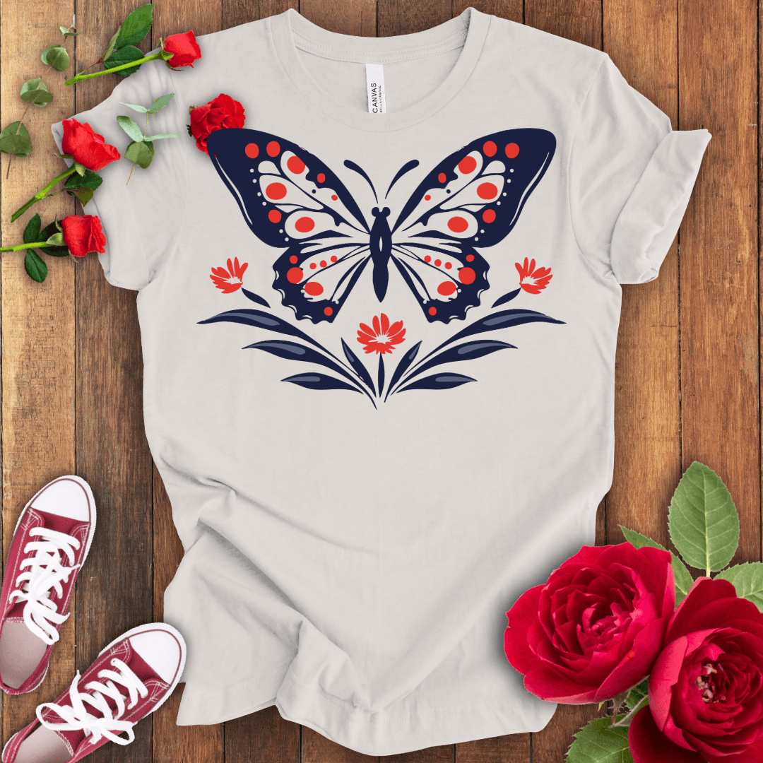 Wings of Wonder Butterfly T-shirt - STYLISHOUR