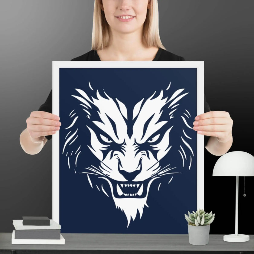 Roaring Madness Framed poster - STYLISHOUR