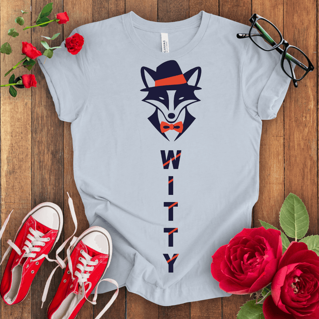 Cute Witty Fox T-shirt - STYLISHOUR