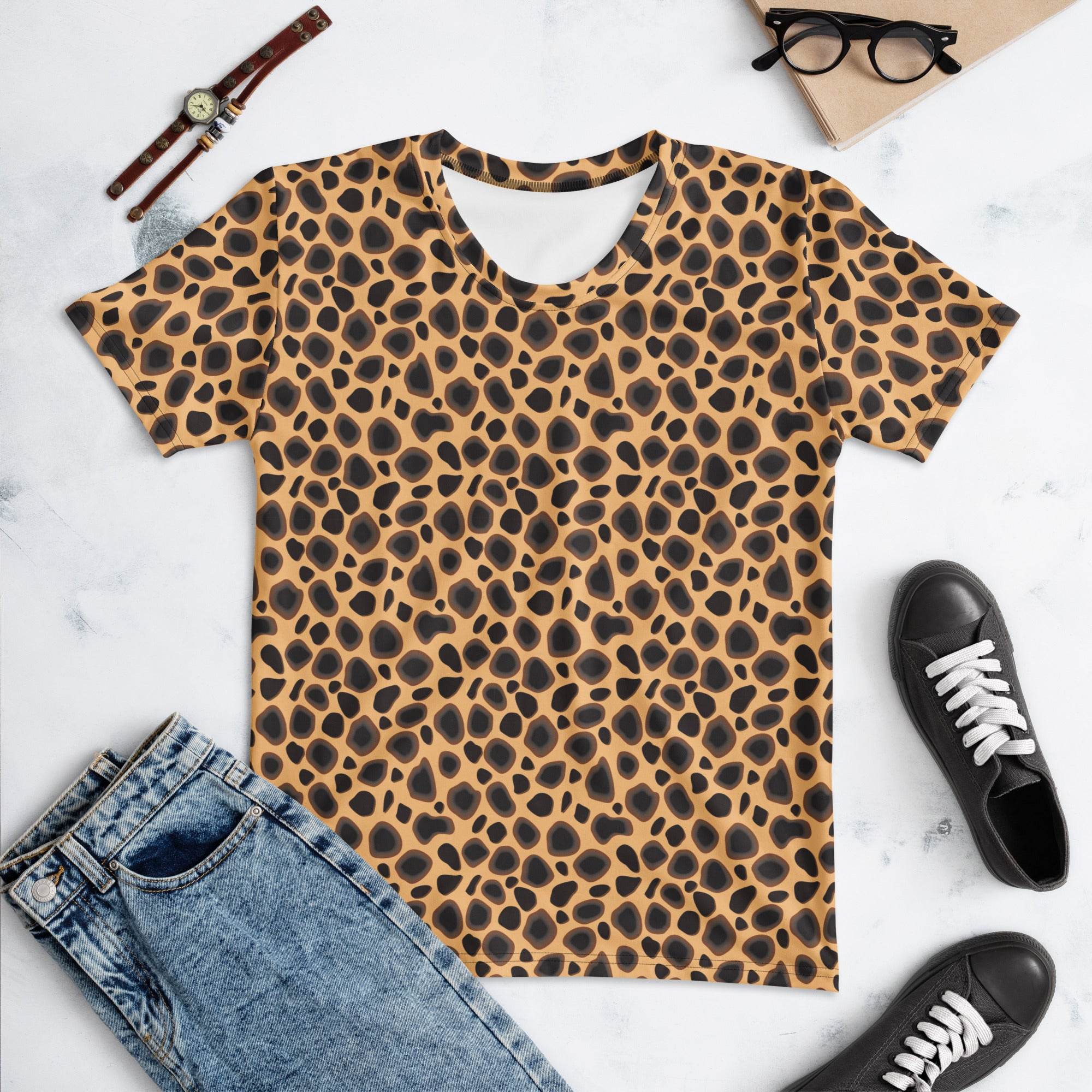 Crew Neck T-shirt - STYLISHOUR
