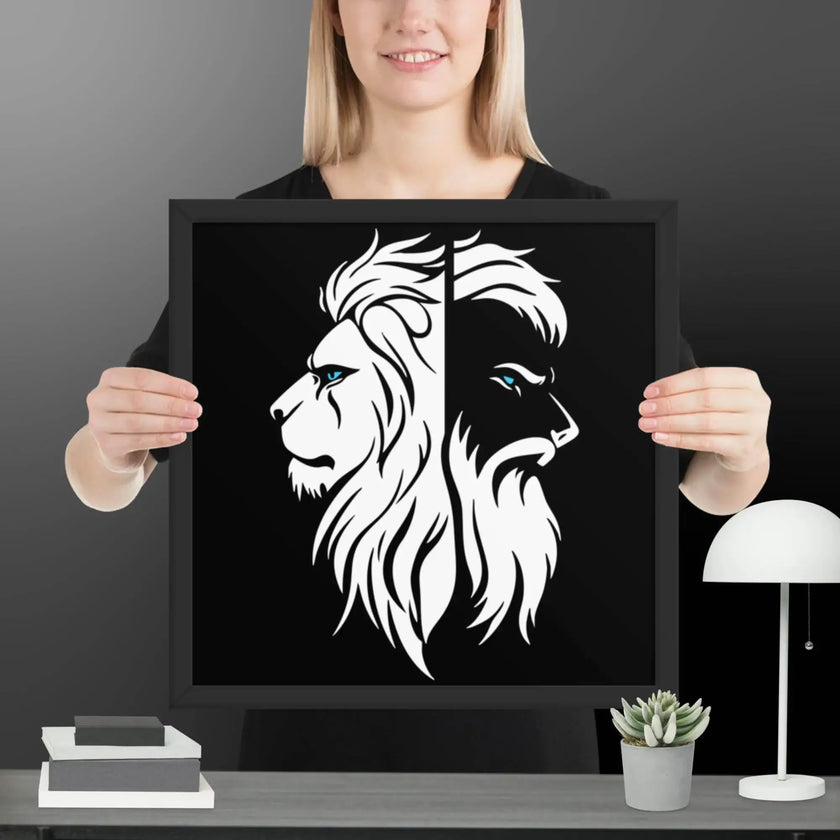 King of Chaos Framed poster - STYLISHOUR