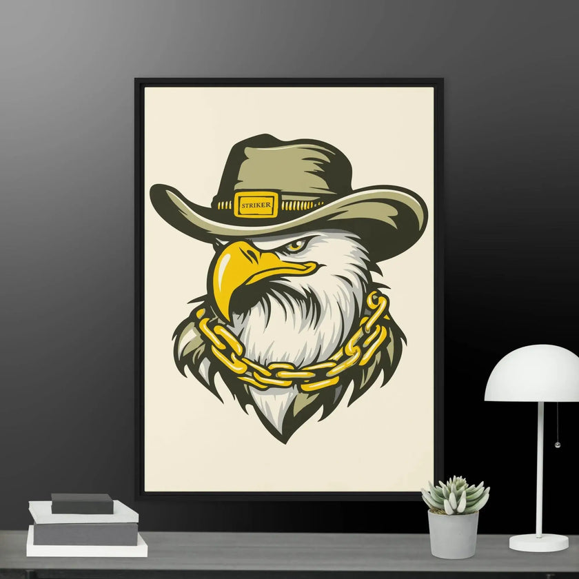 Boss Eagle Framed canvas - STYLISHOUR