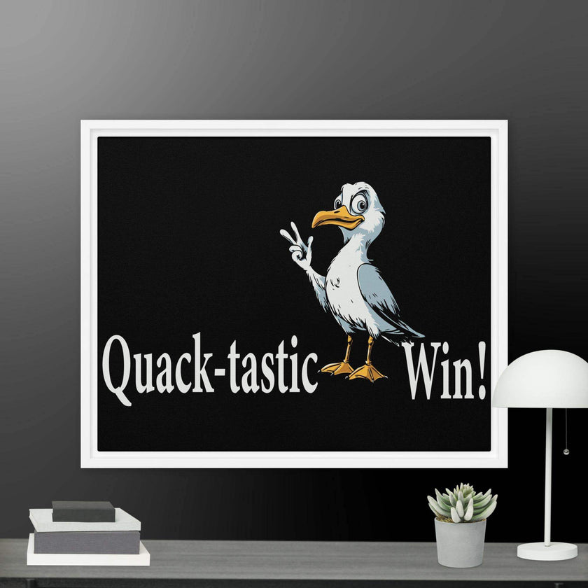 Fantastic Win Framed canvas - STYLISHOUR