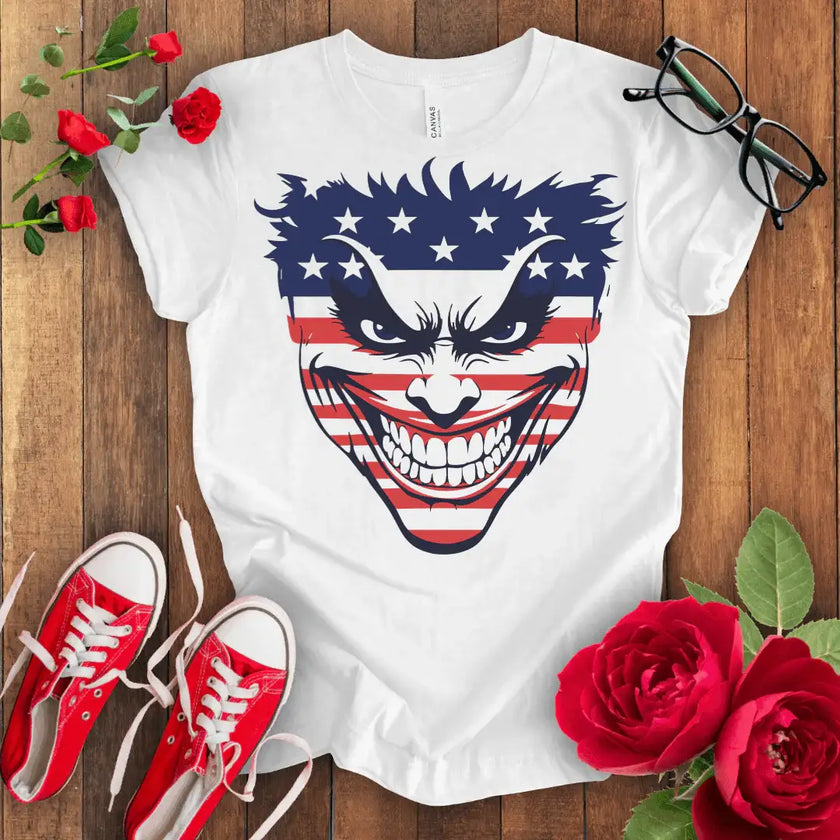 Joker Villain Vibes Premium T-shirt - STYLISHOUR