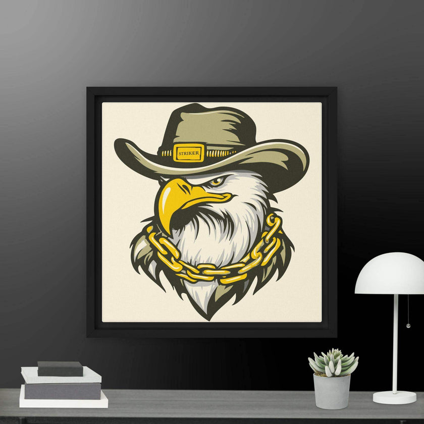 Boss Eagle Framed canvas - STYLISHOUR
