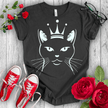 Purrfect Queen Kitty T-shirt - STYLISHOUR