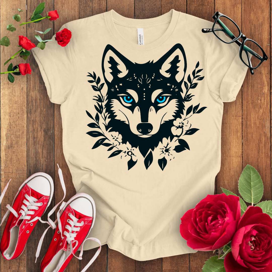 Blood Moon Hunt Wolf T-shirt - STYLISHOUR