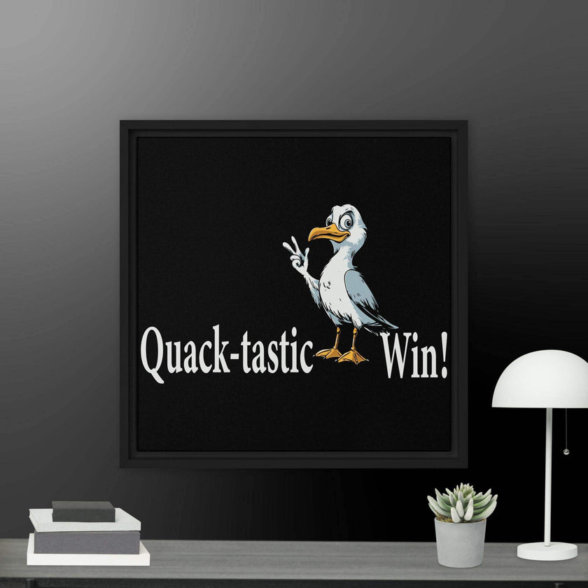 Fantastic Win Framed canvas - STYLISHOUR